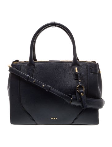 Leather Top Handle Bag