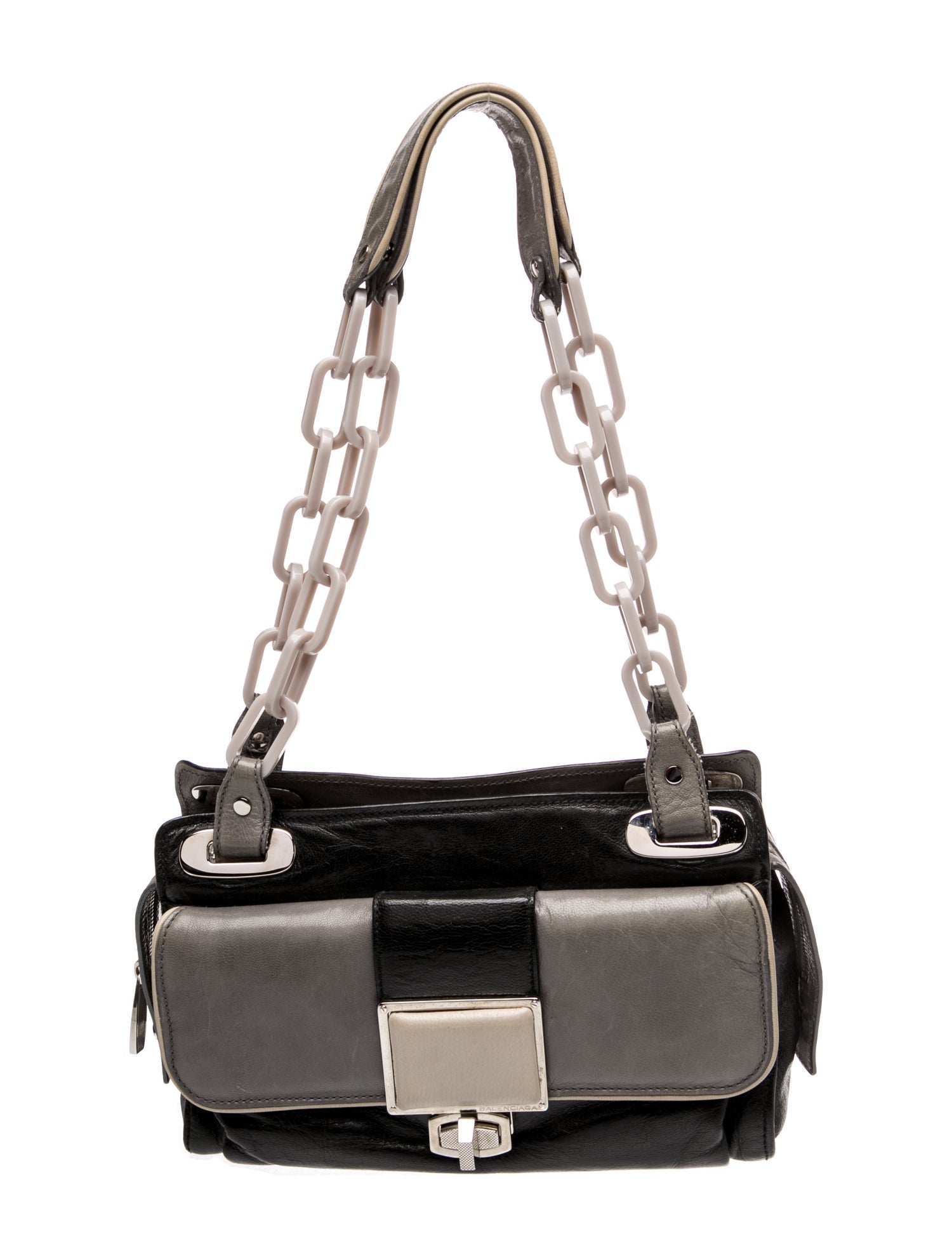 Balenciaga Leather Turn Lock