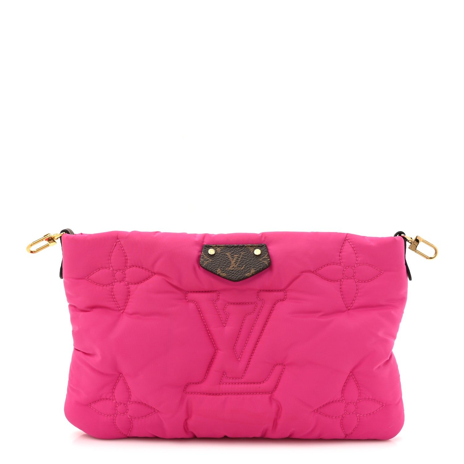 Louis Vuitton Econyl Monogram Pillow Maxi Multi Pochette Accessories Mini Pochette Fuchsia