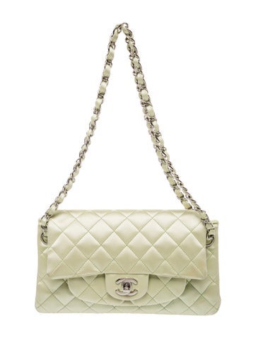 Satin Pocket Flap Bag
