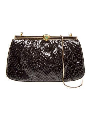 Snakeskin Evening Bag