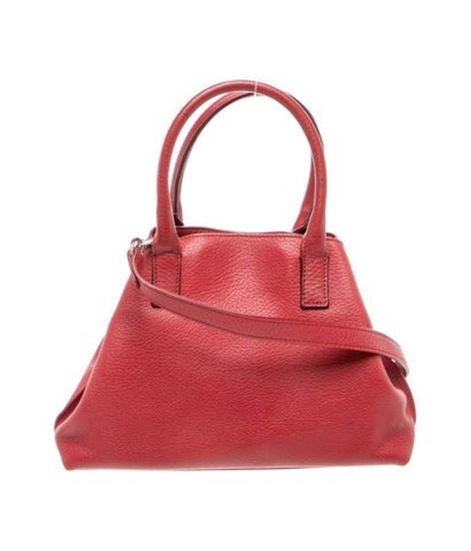Akris Leather Top Handle Bag