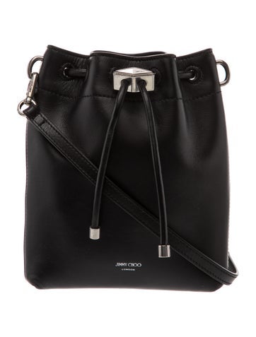 Leather Diamond Bucket Bag