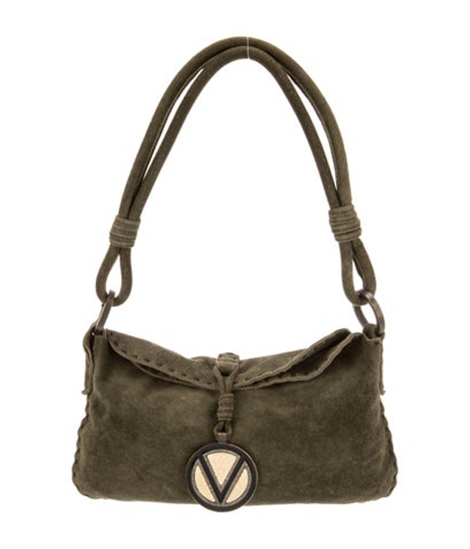 Valentino Suede Shoulder Bag