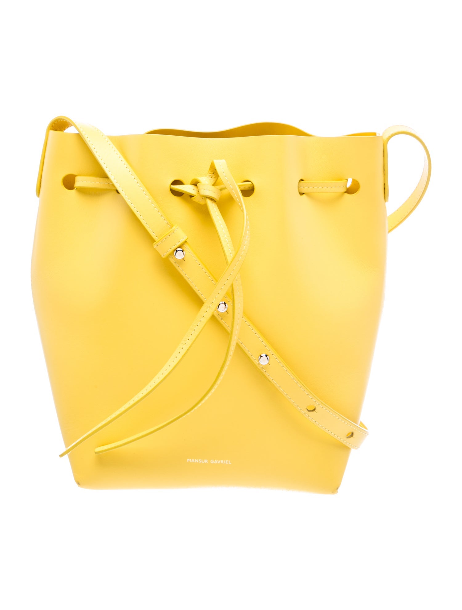 Leather Bucket Bag