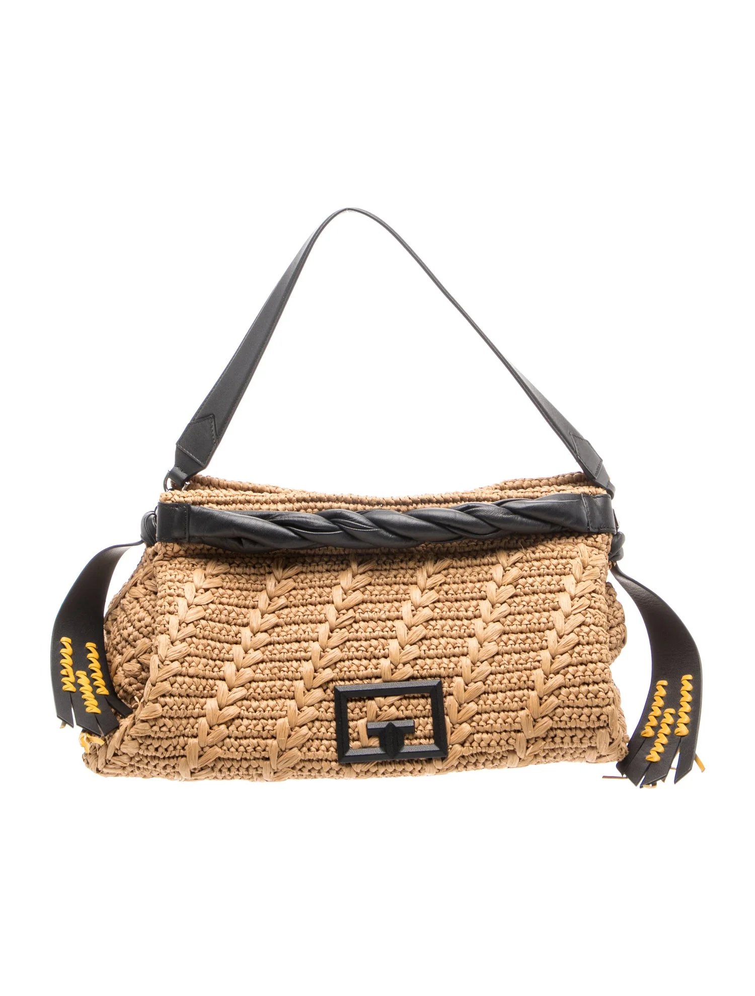 Straw Shoulder Bag