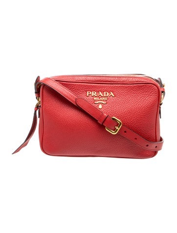 Vitello Phenix Leather Double Zip Camera Medium