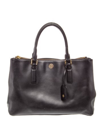 Leather Top Handle Bag