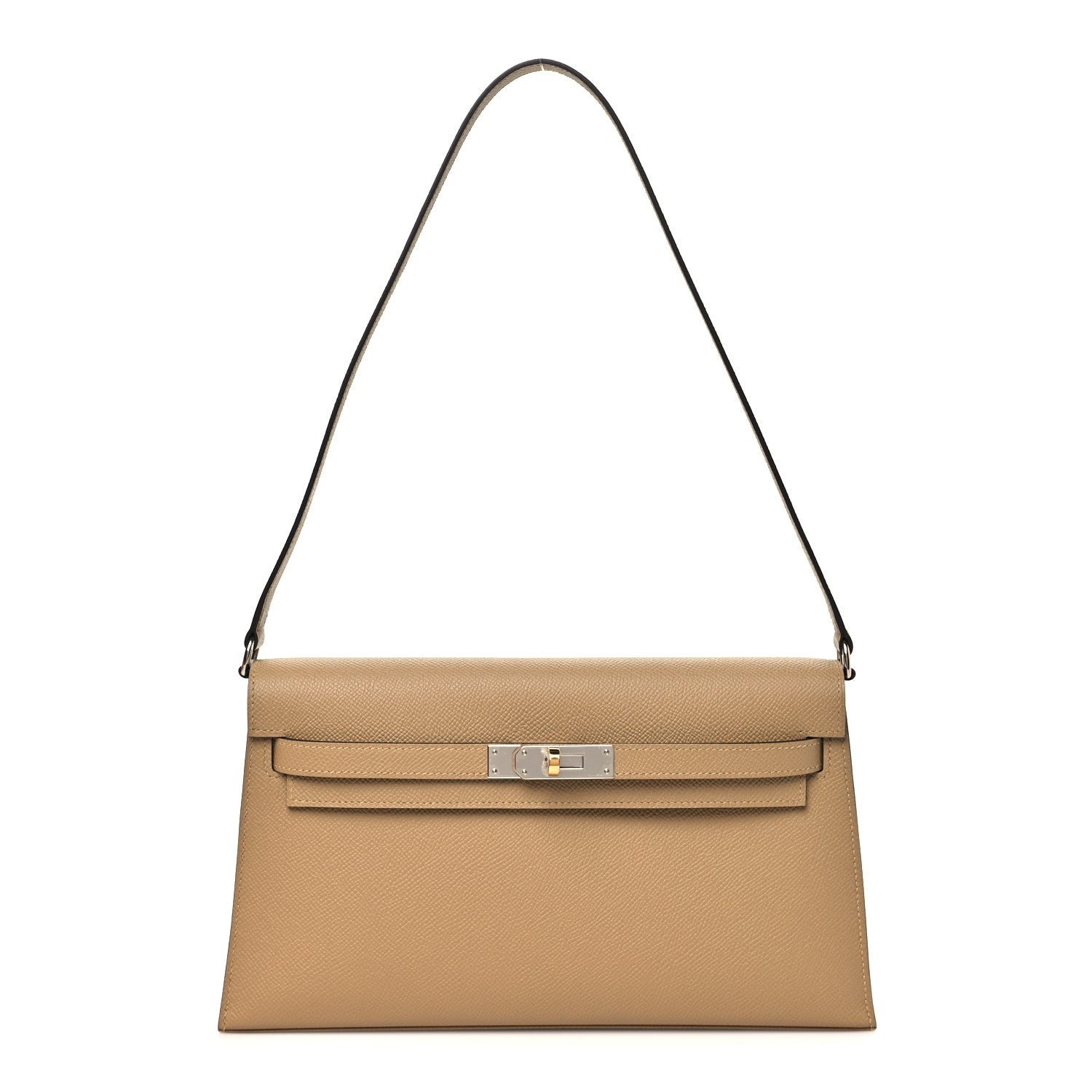 Hermes Madame Calfskin Kelly Elan Poussiere