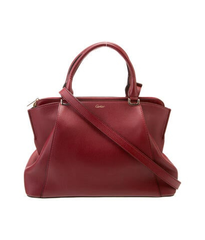Cartier Leather C De Bag