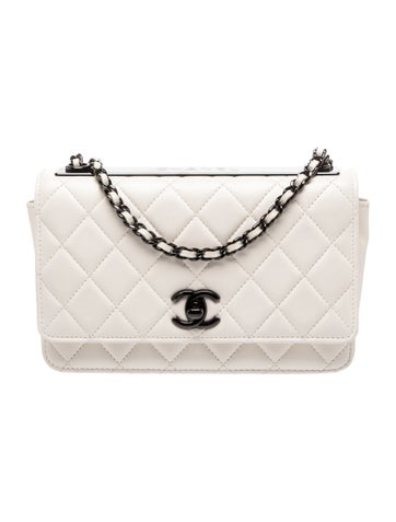 Quilted Lambskin Trendy Wallet On Chain