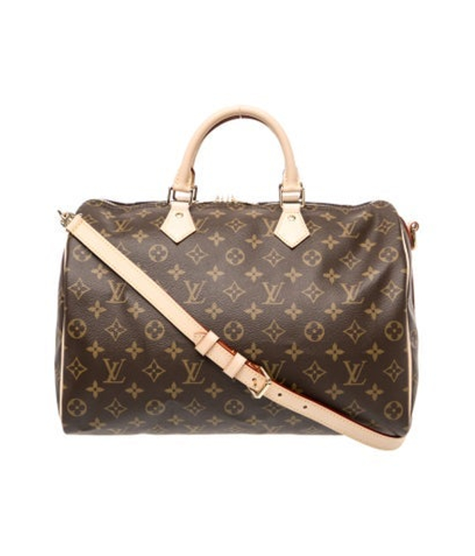 Louis Vuitton Vuitton Lv Monogram Speedy Bandouliere 35