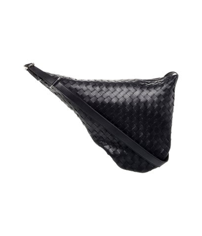 Bottega Veneta Veneta Intrecciato Classic Virgule Crossbody