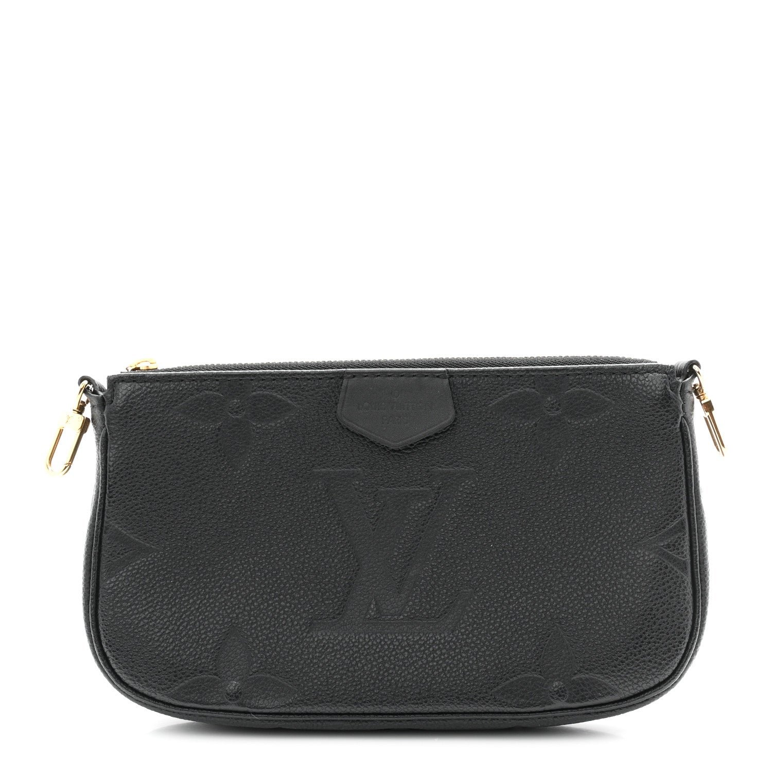 Louis Vuitton Empreinte Monogram Giant Multi Pochette Accessories Small Pochette Black