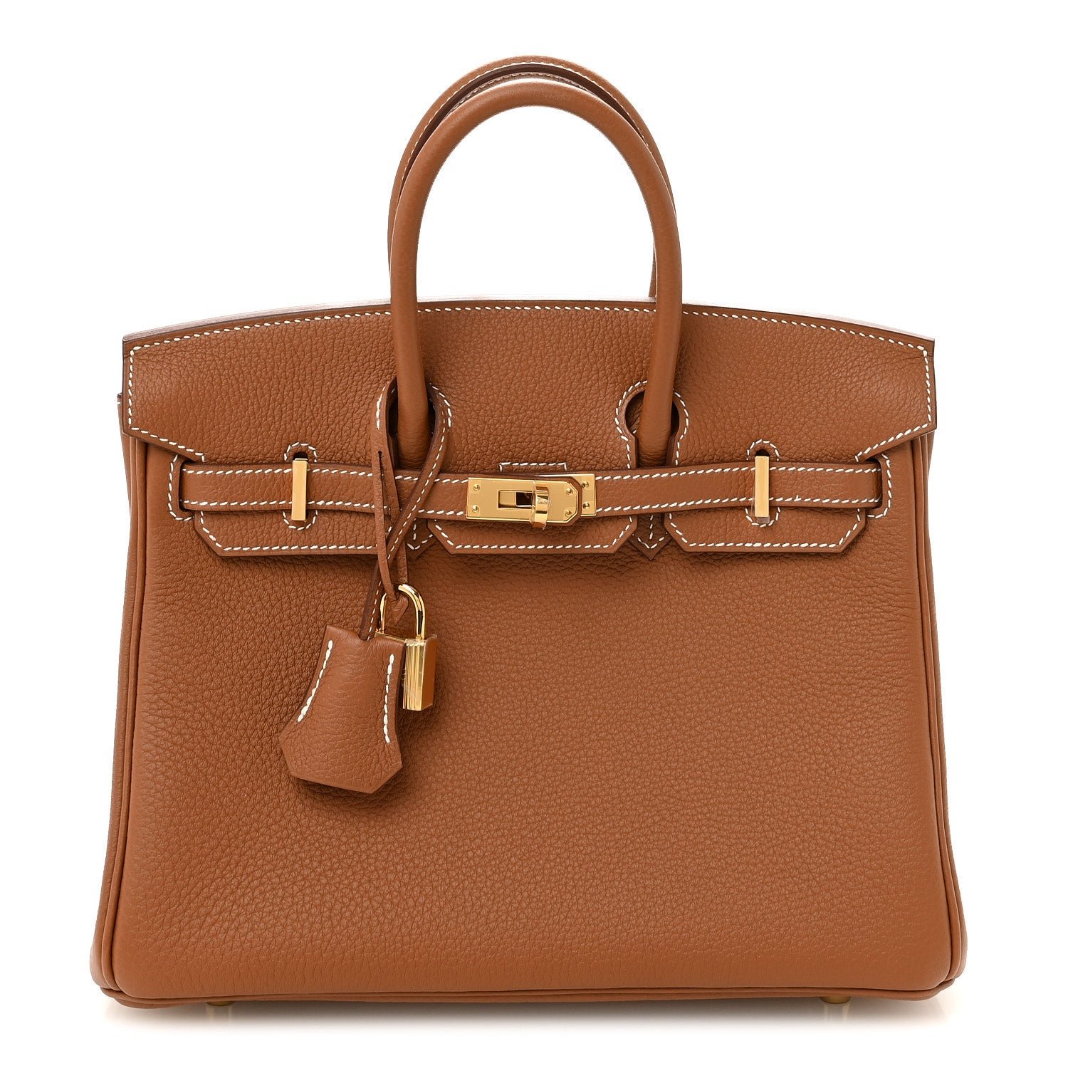 Hermes Hermes Togo Birkin 25 Gold