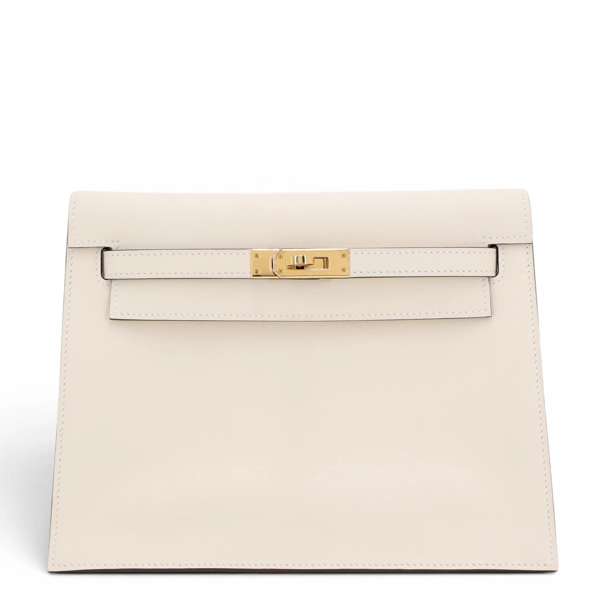 Brand New ( Rank N ) HERMÈS Kelly Danse Nata (I2) Swift Gold hardware K (2025)