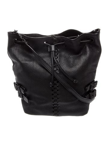 Leather Bucket Bag