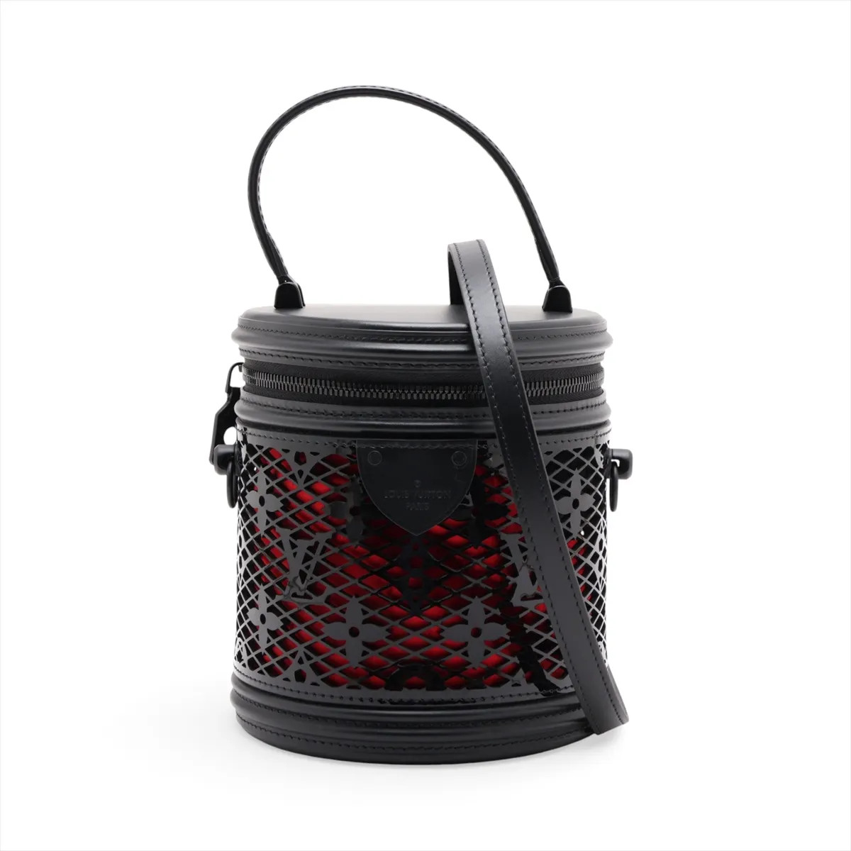 Louis Vuitton Monogram racing Cannes M20363 Black There was an RFID response