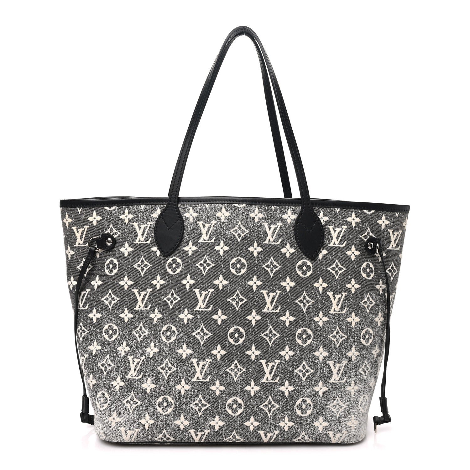 Louis Vuitton Denim Monogram Jacquard Neverfull MM Grey