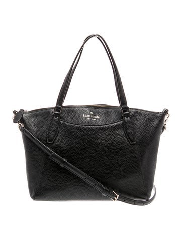 Leather Top Handle Bag