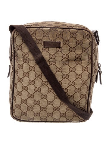 GG Canvas Shoulder Bag Vintage