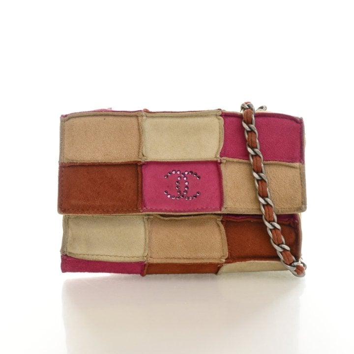 Chanel Mini Suede Patchwork Bag