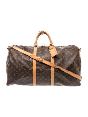 LV Monogram Keepall Bandouliere 55