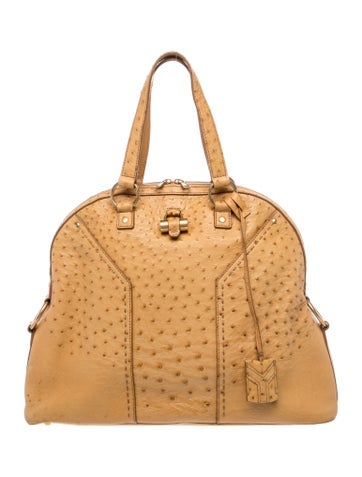 Ostrich Shoulder Bag