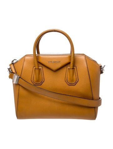 Leather Antigona Mini Handle Bag