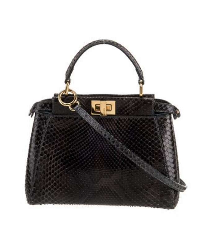 Fendi Python Peekaboo Mini
