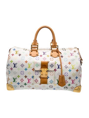 Multicolore Monogram Speedy 40