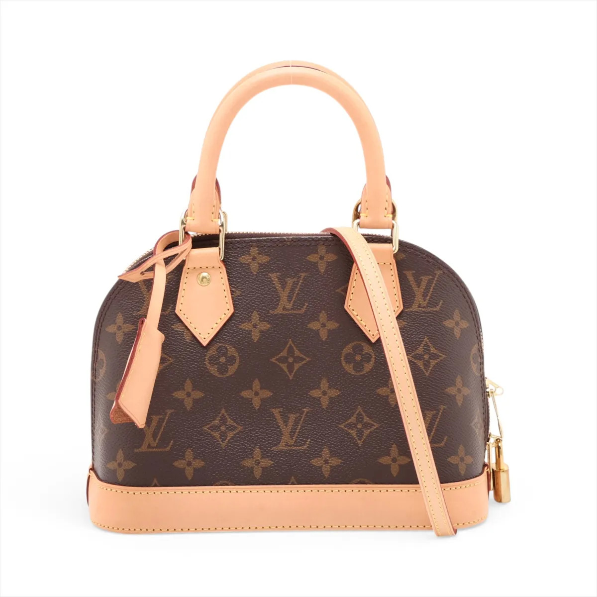 Louis Vuitton Monogram Alma BB M46990 Brown There was an RFID response