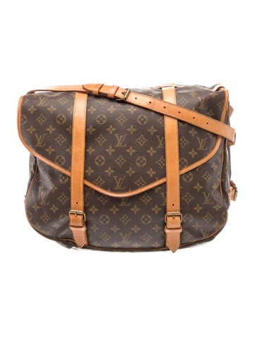 LV Monogram Saumur 35 Vintage
