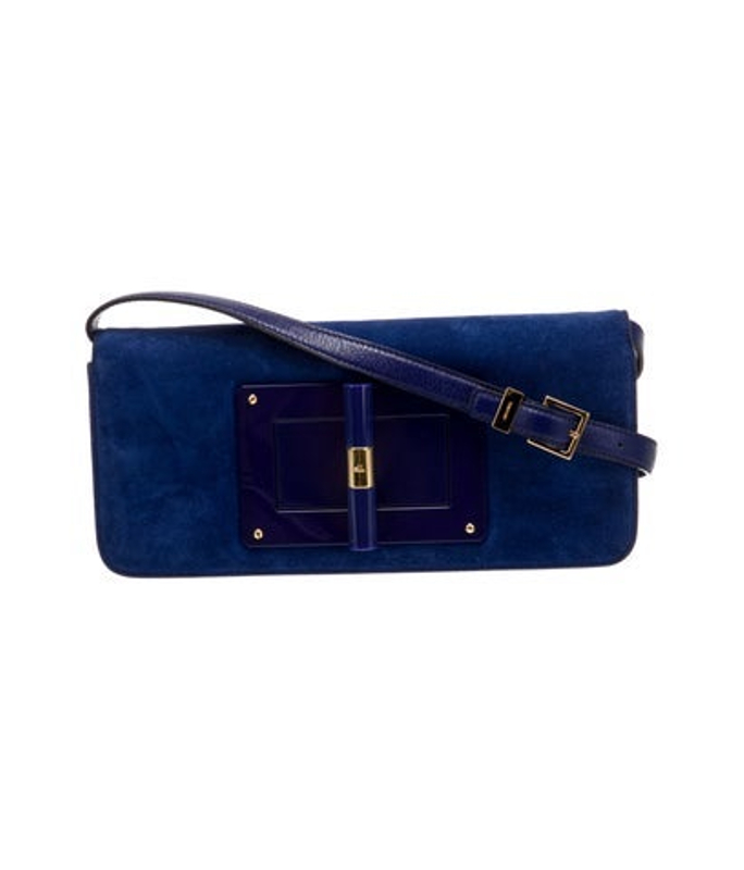 Tom Ford Ford Suede Crossbody Bag