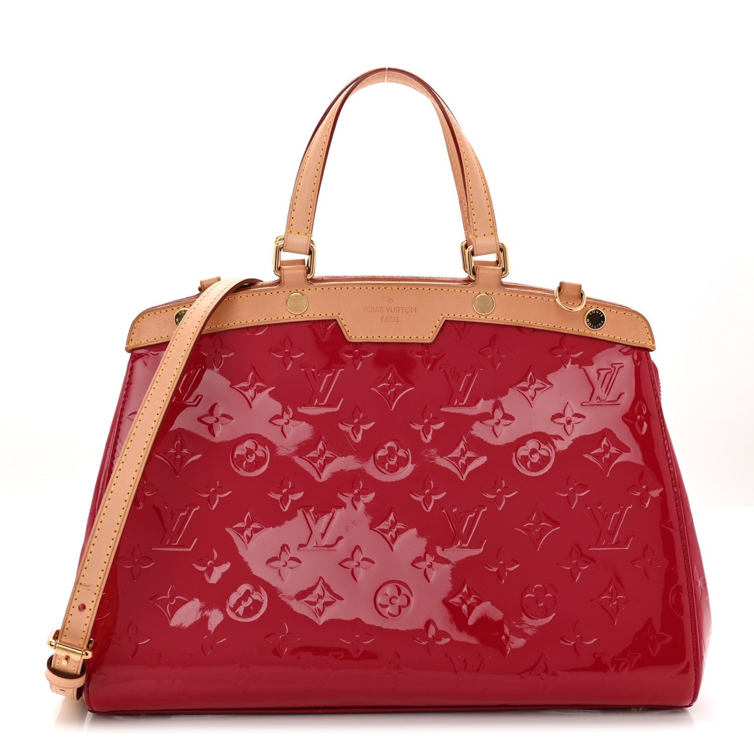 Louis Vuitton Vernis Brea MM Rose Indien