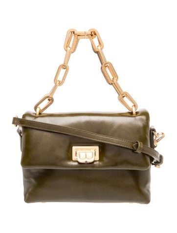 Brandon Blackwood Leather Top Handle Bag