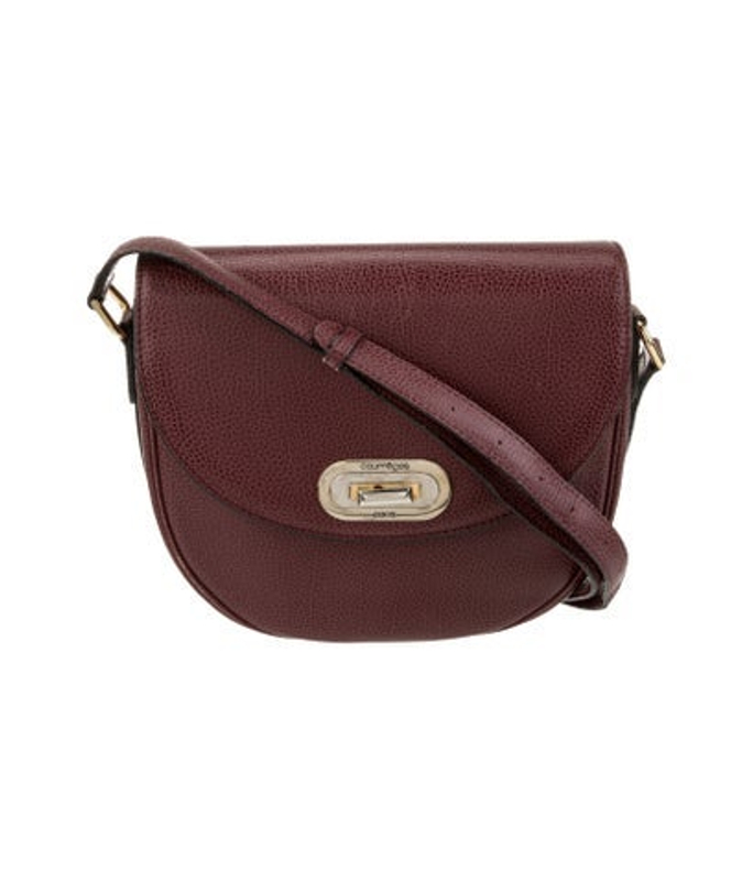 Courreges Leather Crossbody Bag