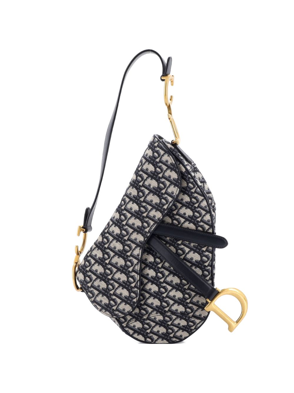 Saddle Handbag Oblique Canvas Medium shoulder bag