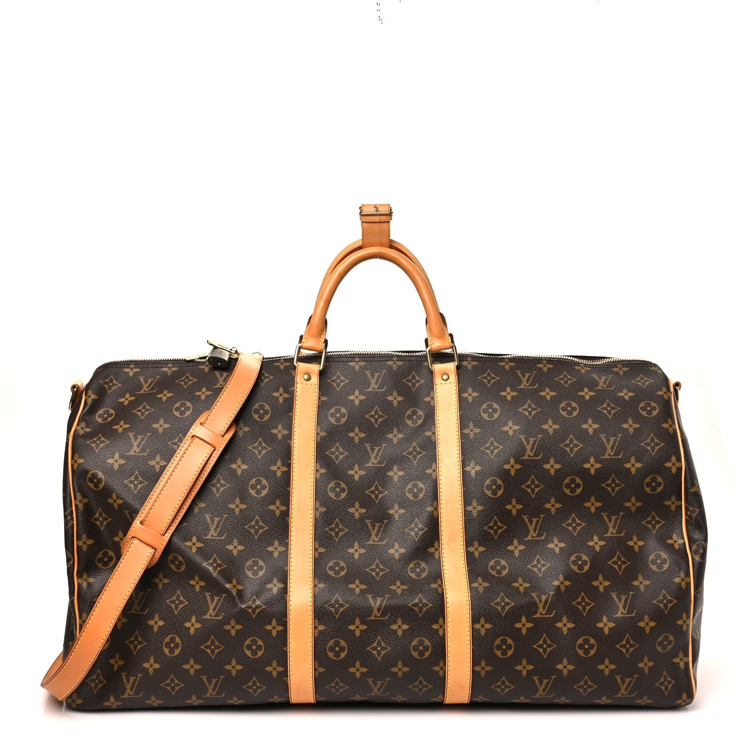 Louis Vuitton Louis Vuitton Monogram Keepall Bandouliere 60