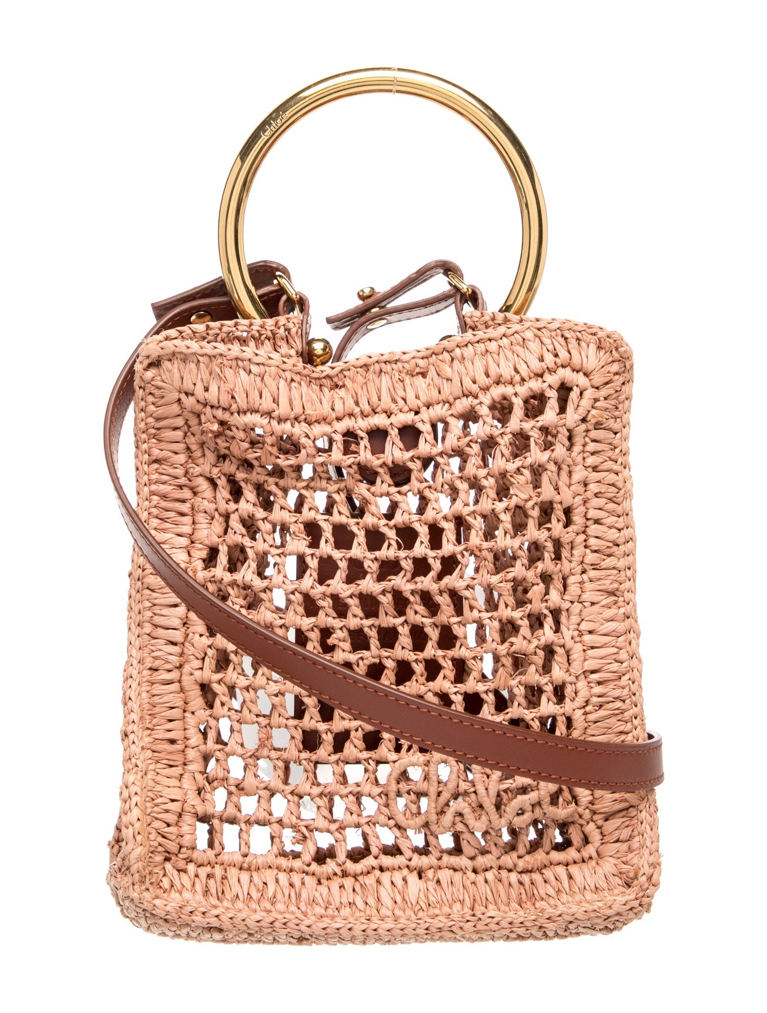 Raffia Crossbody Bag w/ Tags