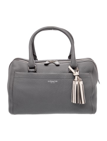 Leather Top Handle Bag