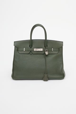 2010 Olive Togo Birkin 35 Bag