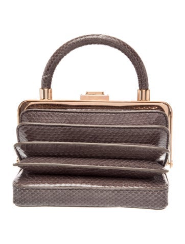 Gabriela Hearst Snakeskin Diana Bag Small