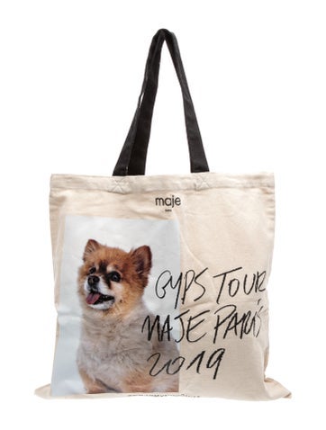 Maje Canvas Tote