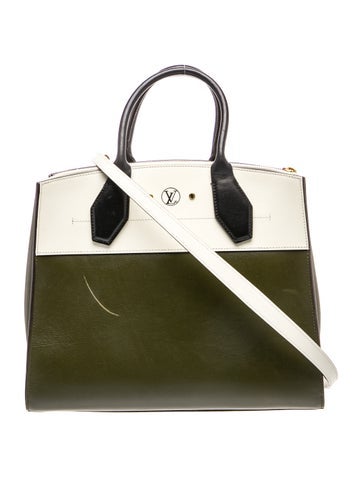 Louis Vuitton Leather City Steamer MM