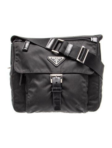 Tessuto Nylon Crossbody Bag