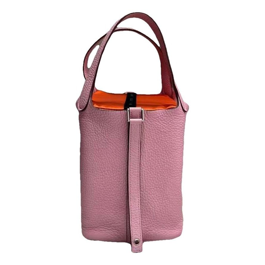 Picotin leather handbag