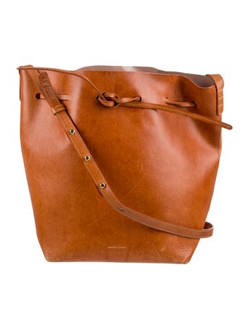 Mansur Gavriel Leather Bucket Bag