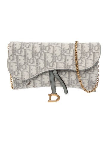 Oblique Jacquard Wallet on Chain 2023
