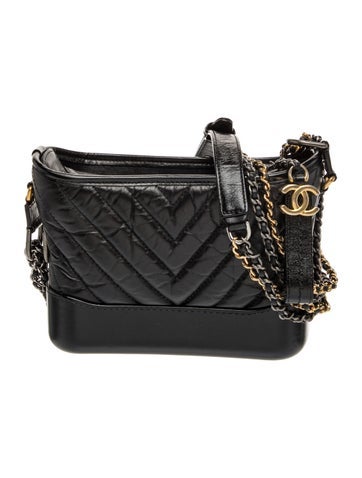 Small Chevron Gabrielle Hobo
